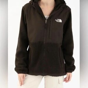 The North Face Denali Black Full Zip Fleece Fall/Winter Jacket Womens Medium EUC